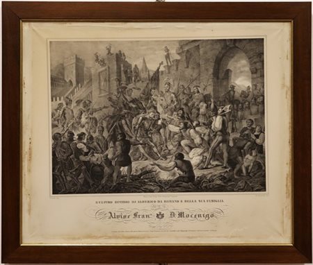 Litografia da un dipinto di Giovanni Demin stampata a Venezia nel 1839

"L'Ulti