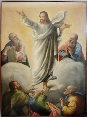 Scuola lombarda

"Trasfigurazione"
olio su tela (cm 129,5x97)
(difetti)