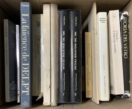 [LIBRI - STORIA] - Cinque cartoni di libri moderni di storia, storia dell'arte.