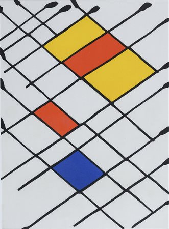 LITOGRAFIA DI ALEXANDER CALDER PER DERRIERE LE MIROIR, 1966