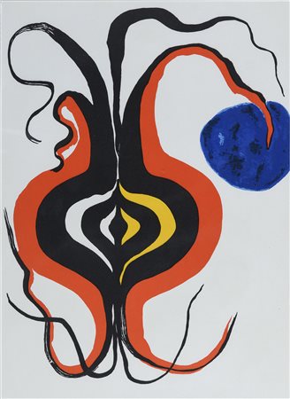 LITOGRAFIA DI ALEXANDER CALDER PER DERRIERE LE MIROIR, 1966