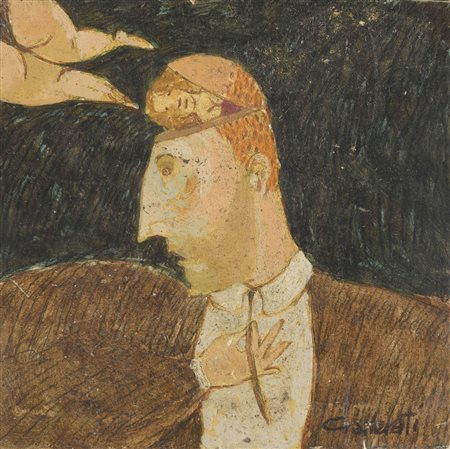 COPPIA DI TECNICHE MISTE DI ALBERTO GALLERATI