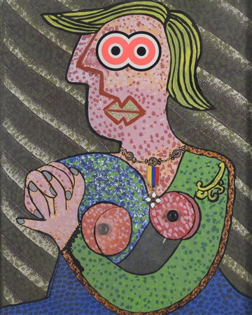 SERIGRAFIA DI ENRICO BAJ, 1971