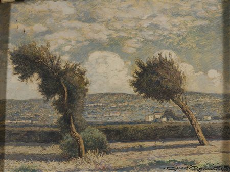 DIPINTO SOGNO DI PRIMAVERA DI GINO ROMITI