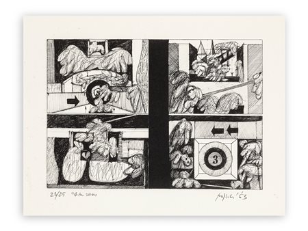 CONCETTO POZZATI (1935-2017) - 4 in uno, 1963