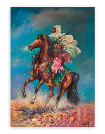 ANONIMO - Cavaliere berberò, 1979