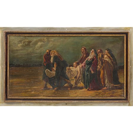 SCUOLA ITALIANA DEL XIX SECOLO, Olio su tela