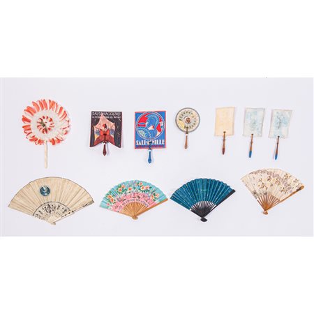 UNDICI VENTAGLI DI DIVERSA TIPOLOGIA