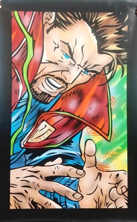 MAN RAY (1890-1976) Litografia CM 65X50 Anno 1969 Titolo -Guns Versus- Firma...