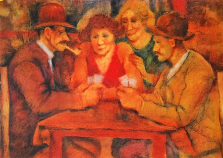 REMO SQUILLANTINI(1920-1996) Serigrafia Materica a 18 Colori Titolo...