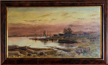 Veduta di golfo
Pittore italiano del XX secolo