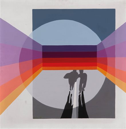 Berty Skuber Possibilità di penetrazione, 1969;Acrilico su tela, 87 x 100 cm,...