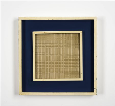 Urano Palma (1936 - 2010) Senza titolo, Anni ‘70;tecnica mista su tavola, 32...