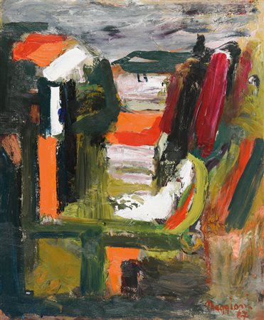 Piero Maggioni (Monticello Brianza 1931 - Viganò 1995) Senza titolo,...