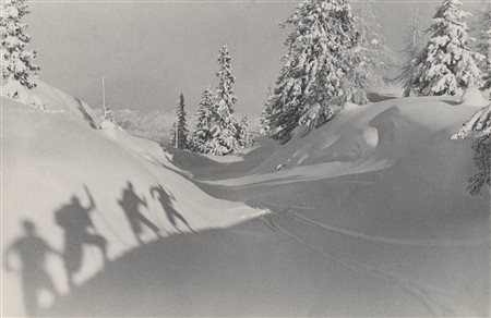 Enrico Pedrotti (Trient/Trento 1905 - Bozen/Bolzano 1965) Ombre 1, 1938;Una...