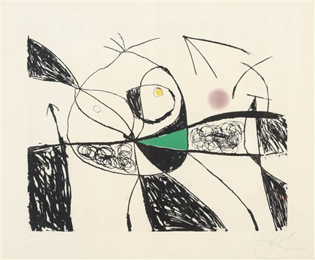 Joan Mirò (Barcelona 1893 - Palma de Mallorca 1983) Dalla serie Mallorca,...