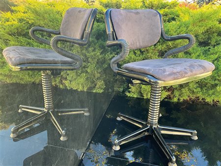 Emilio Ambasz & Giancarlo Piretti Sedia girevole "Vertebra", 1976;Plastica...