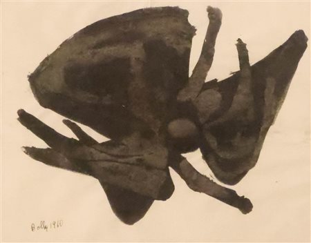 Piero Bolla, Forma, 1960, china su carta