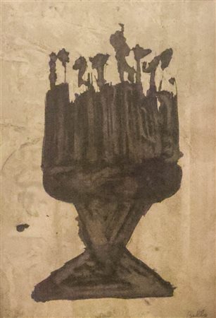 Piero Bolla, senza titolo, 1959, china su carta