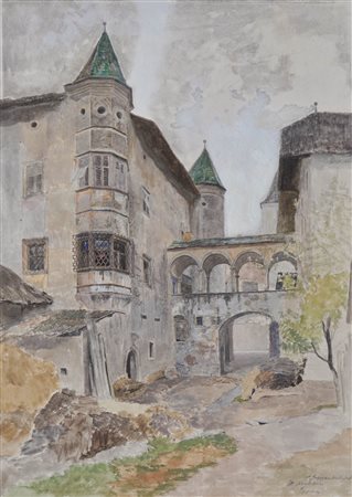 Max Suppantschitsch (Wien/Vienna 1865 - Krems an der Donau 1953) Palazzo...