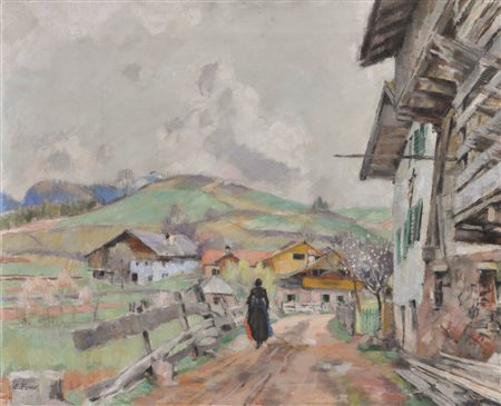 Emanuel Fohn (Klagenfurt 1881-Bozen/Bolzano 1966) Masi presso Castelrotto,...