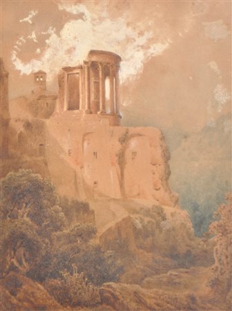 Gottfried Seelos (Bozen/Bolzano 1829 - Wien/Vienna 1900) Tempio della Sibilla...