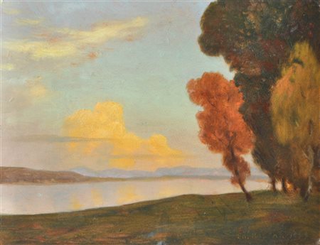 Eduard Kasparides (Krönau/Krenov 1858 - Bad Gleichenberg 1926) Atmosfera...