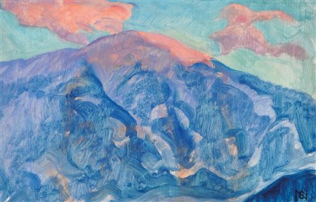 Ernst Nepo (Dauba, Bvhmen/Boemia 1895 - Innsbruck 1971) Atmosfera serale con...