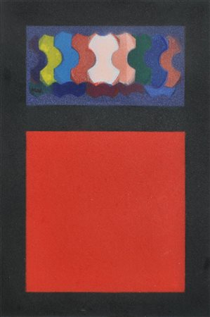 Mario Dall’Aglio Composizione modulare;Acrilico su tela, 50 x 40 cm, in...