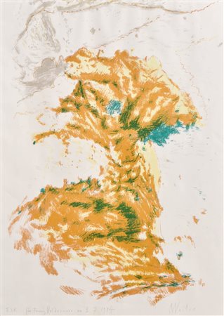 Max Weiler Natura, 1981;Litografia a colori, 85,5 x 61 cm (foglio), in...