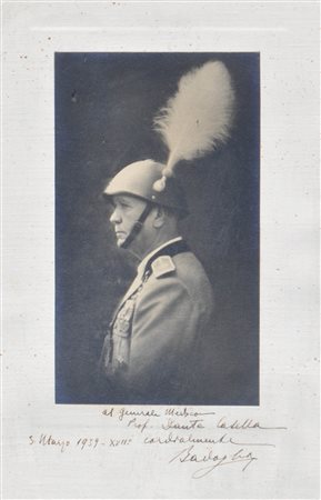 Pietro Badoglio (Grazzano Monferrato 1871 - Grazzano Badoglio, 1956)...