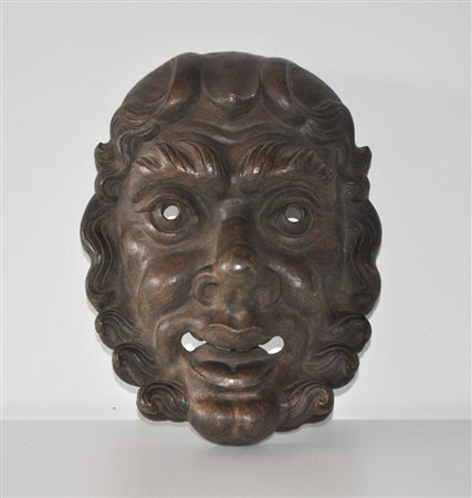 Anonym/Anonimo Maschera di Bacco, Boemia, 1900 ca.;Legno, H. 33 cm
