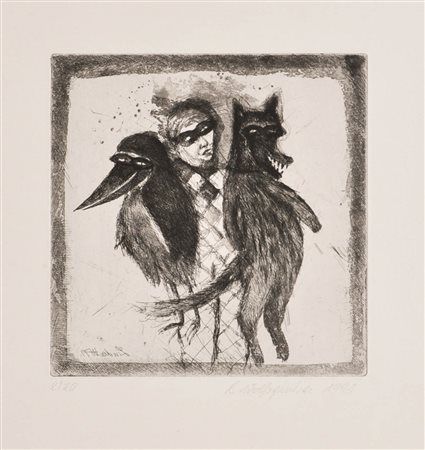 Linda Wolfsgruber (Bruneck/Brunico 1961, lebt in Wien/vive a Vienna) Pierrot,...