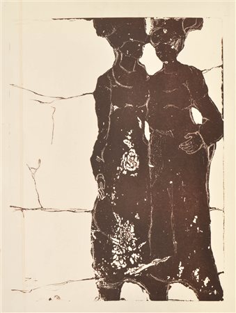 Hubert Zanol (Rodeneck/Rodengo 1936 - Neustift/Novacella 2004) Due donne,...