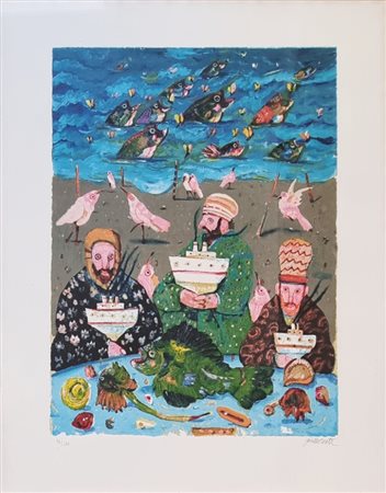 POSSENTI ANTONIO Lucca 1933 - 2016 "Senza titolo"