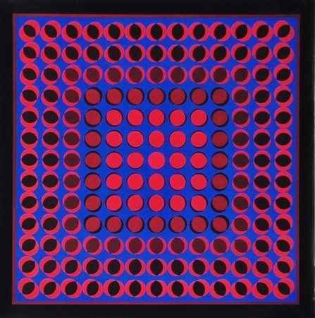 VASARELY VICTOR Ungheria 1906 - Parigi 1997 "Tuz"