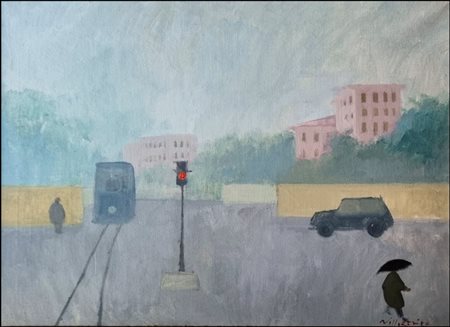 VILLORESI FRANCO Città di Castello 1920 - Arezzo 1975 "Senza titolo"