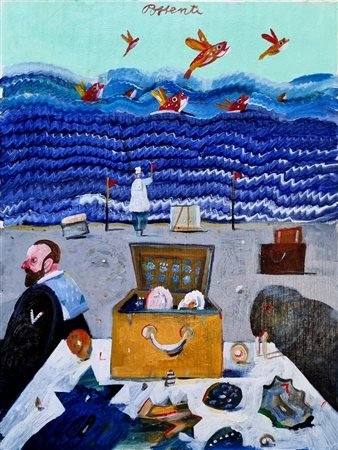 POSSENTI ANTONIO Lucca 1933 - 2016 "Senza titolo"