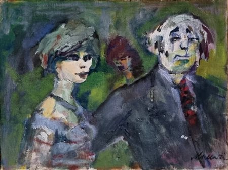 MACCARI MINO Siena 1898 - Roma 1989 "Il protettore"