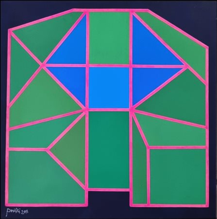 PERILLI ACHILLE Roma 1927 - Orvieto 2021 "Dritto"