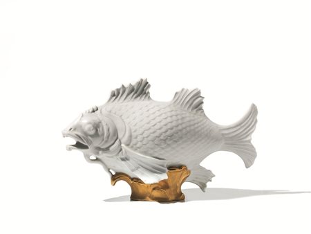 Gi&ograve; Ponti(Milano 1891-1979)PESCE MOD. 426 dec. 9EProduzione:...