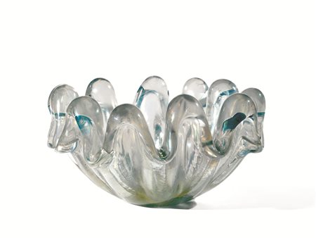 CENTROTAVOLAProduzione: Ercole Barovier, Murano, 1940in vetro iridescente,...