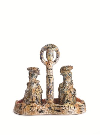 Raro Pastorelli(Arcidosso 1924 - Avellino 2003)SET DA TAVOLA1950...