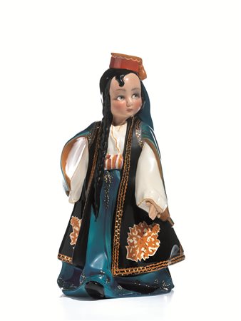 ALBANESINAProduzione: Manifattura Esseviscultura in ceramica smaltata...