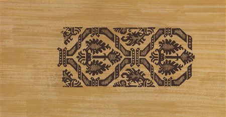 Carlo BadialiCOPPIA DI DISEGNI PER TESSUTOtempera e matita su cartaciascuno...