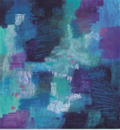 Luciano Gaspari(Venezia 1913 - 2007)DISEGNO PER TESSUTO"AQUILEIA"tempera su...