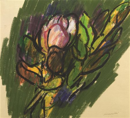 Ennio Morlotti(Lecco 1910 - Milano 1992)FIORIpastello su carta, cm...