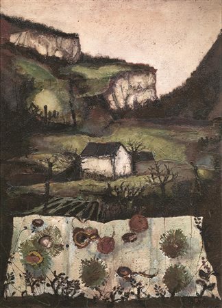 Francesco Tabusso(Sesto San Giovanni 1930 - Torino 2012)PAESAGGIOolio su...