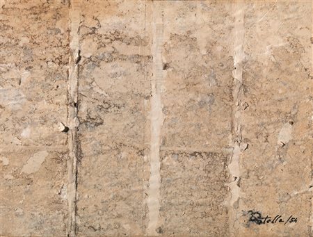 Mimmo Rotella(Catanzaro 1918 - Milano 2006)SENZA TITOLOretrò d'affiche, cm...