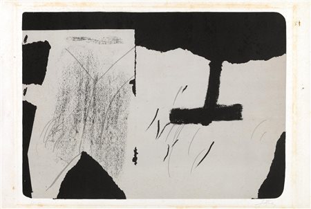 Antoni Tapies(Barcellona 1923 - 2012)SENZA TITOLOlitografia, battuta cm...